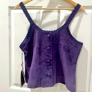 Siena Studio Lavender Sleeveless Top New with Tags